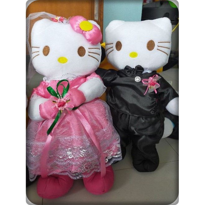 Boneka Hellokitty wedding