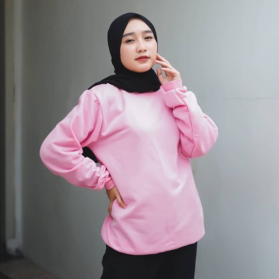 Basic Sweater Wanita - Sweater Wanita Kekinian