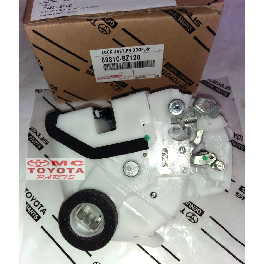 Door Lock Depan Kanan Avanza Xenia All New 69310-BZ120