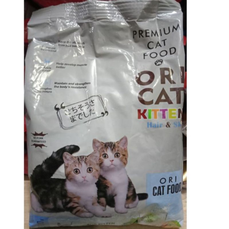 Ori Cat Kitten 500gram Makanan kucing Kering repack