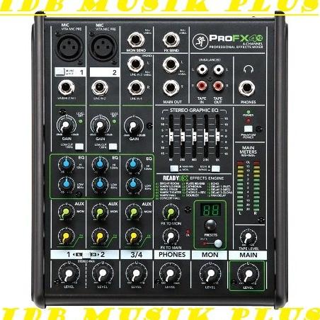 Mixer 4 Channel Mackie ProFX4v2 ProFX4 v2 Original Garansi Resmi