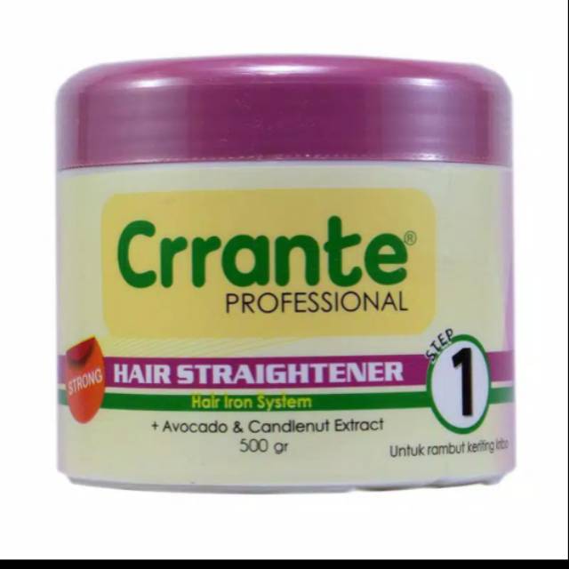 CRRANTE STEP 1 500ML/PELURUSAN RAMBUT STEP 1/CRRANTE STRONG/CRRANTE NORMAL/REBONDING CRRANTE