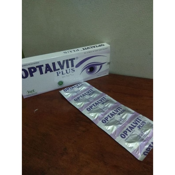 Jual VITAMIN MATA OPTALVIT PLUS (10 TABLET) | Shopee Indonesia
