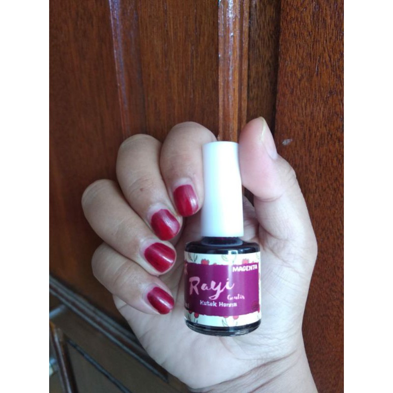 [10 ml] Kutek Henna dan Cat Kuku Halal Alami | Nail Henna yang bisa untuk Wudhu Rayi Geulis Henna