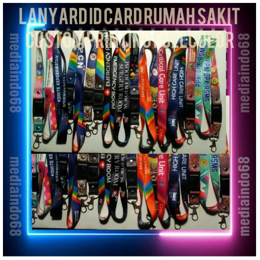 

CUSTOM Lanyard Full Colour, Strap ID, HP/Flashdisk Printing (Hanya Lanyard)