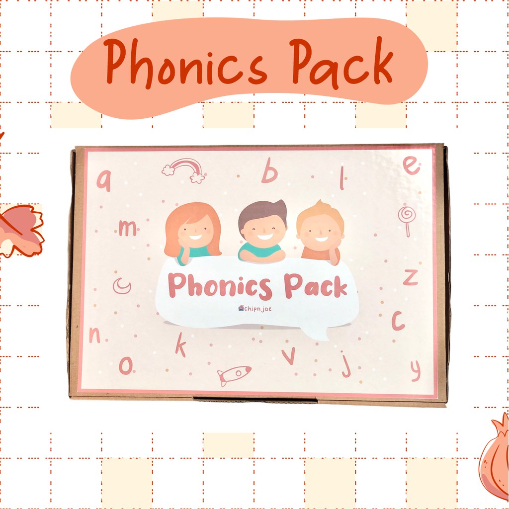 Phonics Pack Paket Belajar Membaca Fonik Menulis Montessori