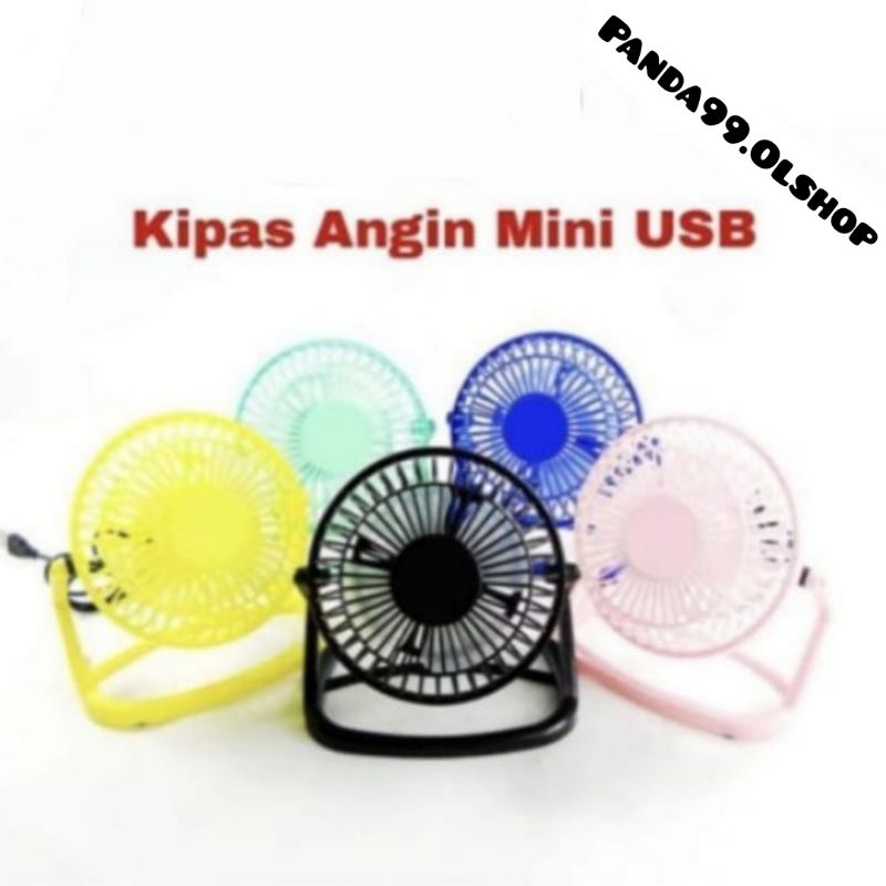 Kipas Angin USB Bahan Plastik/Portable USB Mini Fan