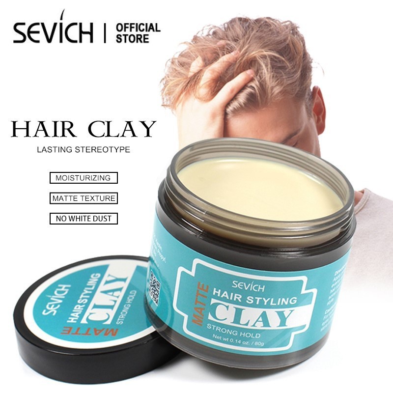 SEVICH  MATTE Hair Styling Clay Strong Hard 80g