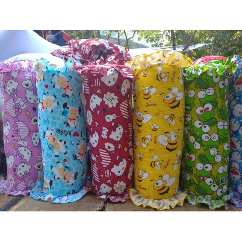 SARUNG BANTAL GENDANG / SARUNG BANTAL GULING ANAK /SARUNG BANTAL KARAKTER TERMURAH,,,,