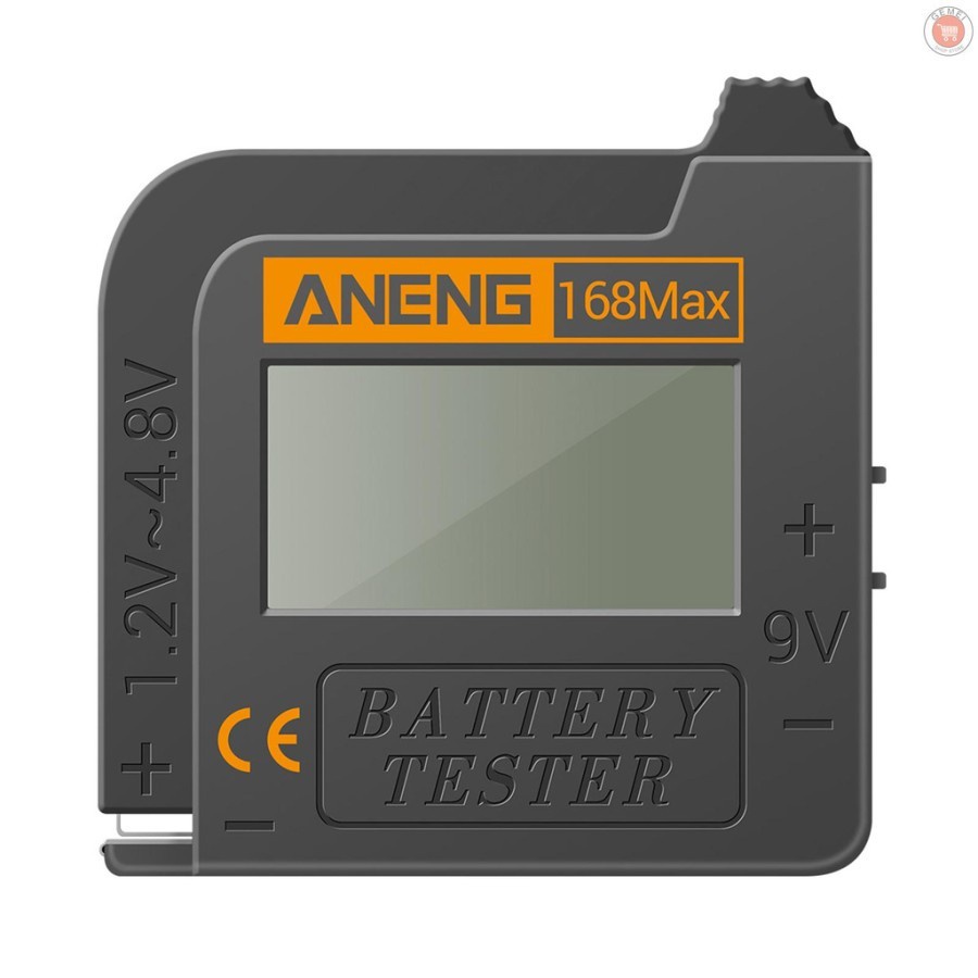 168MAX aneng baterry tester 9v 1.2 1.5v 3.7V lithium 18650 capacity
