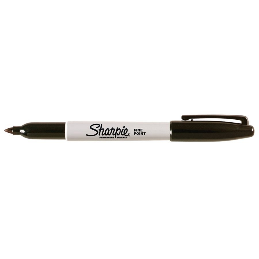 

Sharpie Fine Point Permanent Marker - Black - Satuan