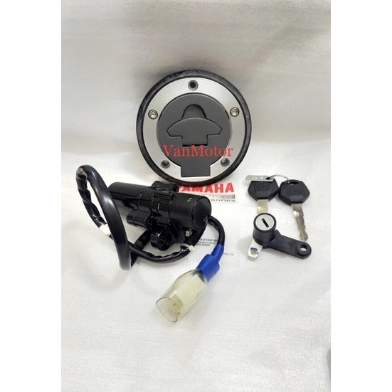 KUNCI KONTAK R25 MT25 MT 25 R 25 KEYSET ASSY TUTUP TANK TANGKI YAMAHA ORI TERMURAH