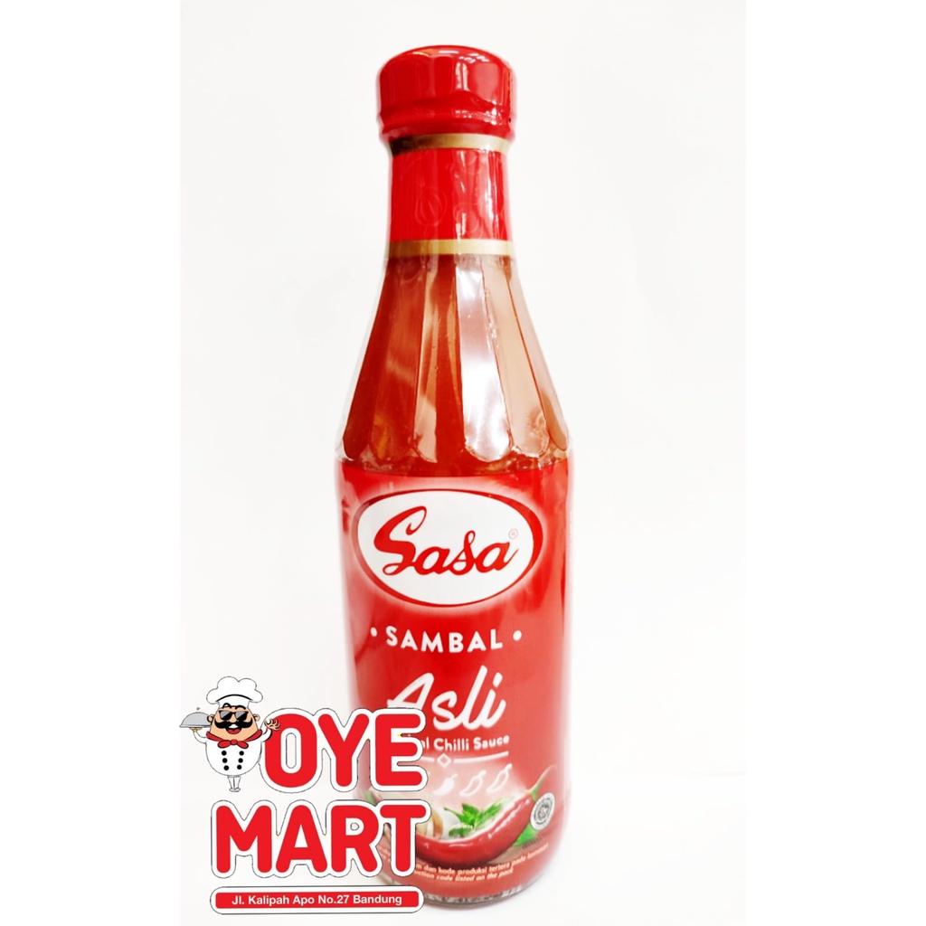 SASA SAUS SAMBAL ASLI 340ML/SAUS SAMBEL