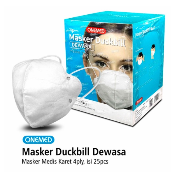 Masker Onemed Duckbill Dewasa Onemed | Masker Medis Onemed