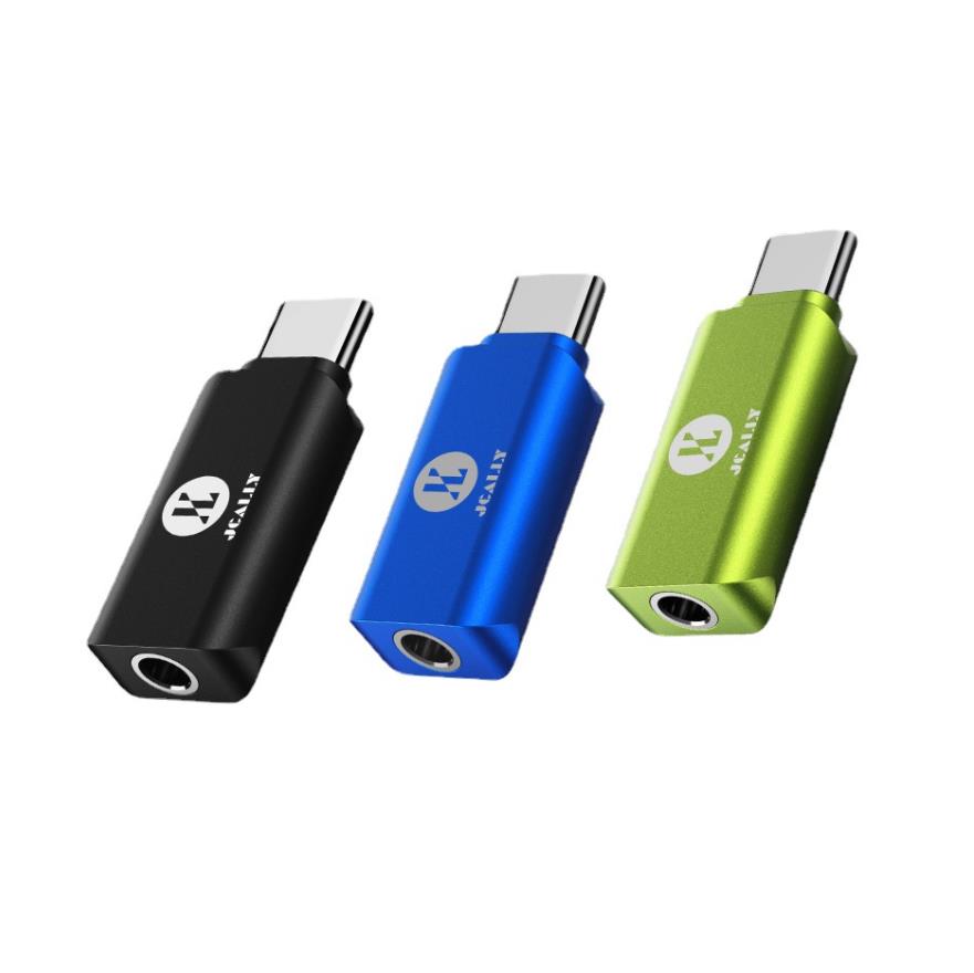 Jcally Ja02 Adapter Decoder Audio Dac Digital Tipe C Ke 3.5mm Untuk Handphone Huawei Meizu Xiaomi
