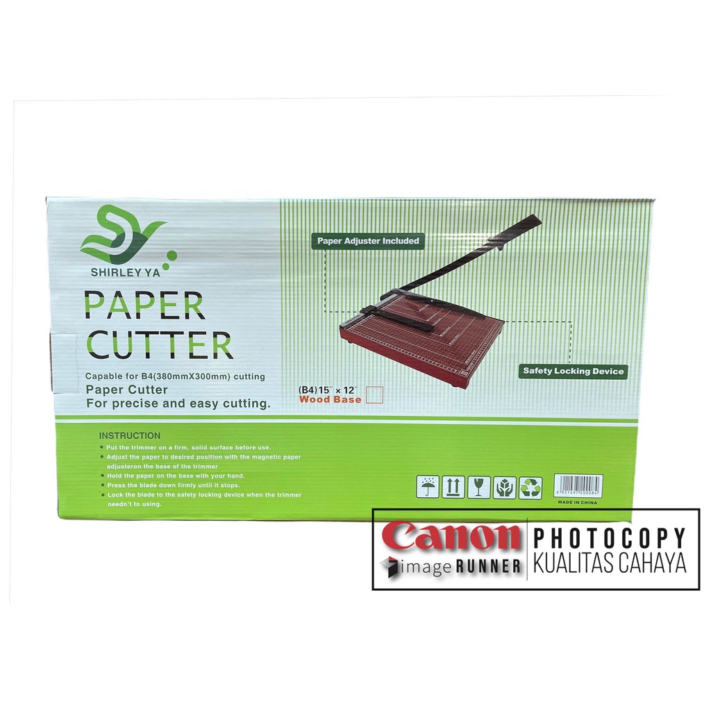 Paper Cutter B4 Import Alumunium Berkualitas