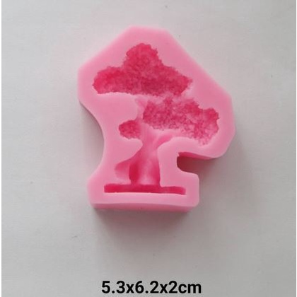 3D Silicon Mold Fondant Cake Decoration - Big Tree