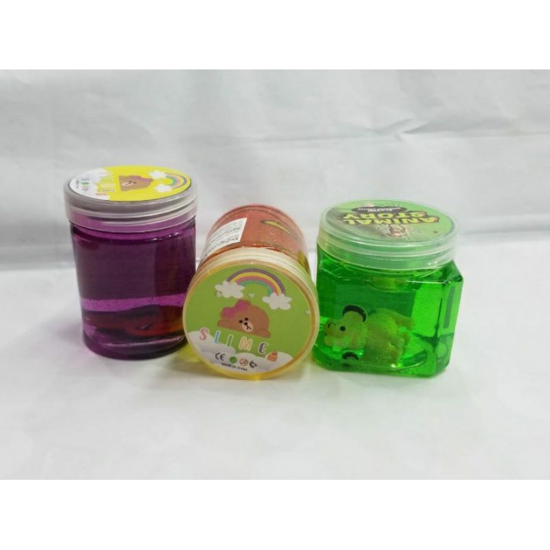 slime clear bening murah