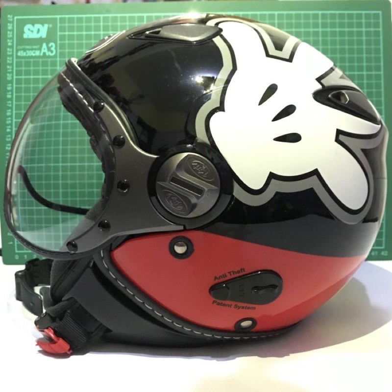 Helm KYT Elsico Mickey Hand Retro Original