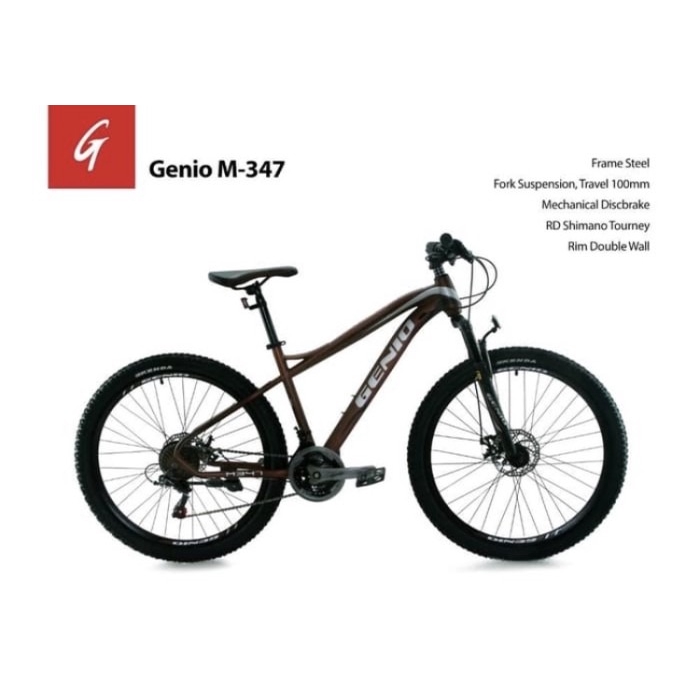 Sepeda Gunung MTB 26 Genio M 347 24 Speed Shopee Indonesia Sepeda Gunung MTB 26 Genio M 347 24 Speed Shopee Indonesia