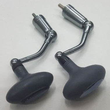 ALUMINUM POWER HANDLE With OVAL RUBBER KNOB