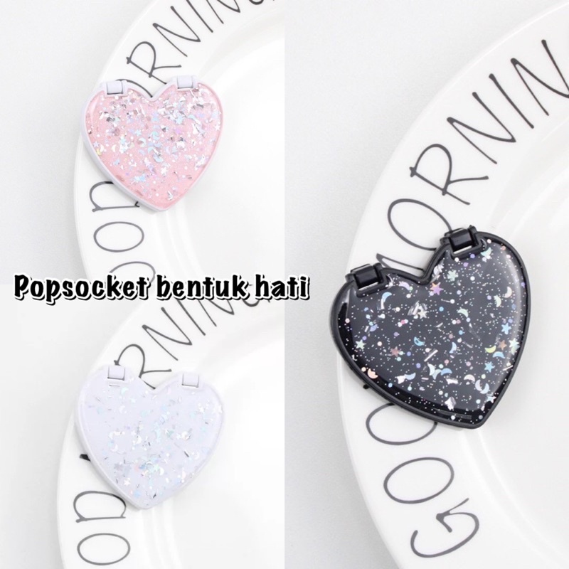 Fashion Glitter PopSocket PopGrip Cell Phone POP Grip Mobile Phone Stand Holder