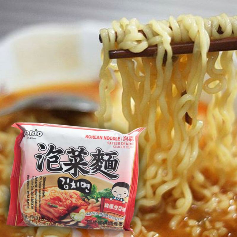 (EXP 10/2023)  PALDO Kimchi Ramen 120 g | Mie kuah Instant Korea