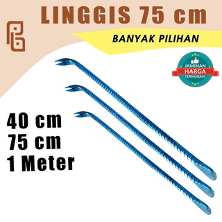 Jual Linggis Besi Ulir Panjang Cm Cm Meter Linggis Pencabut