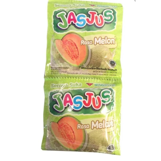 

jas jus rasa Melon isi 10 saset.1 renceng