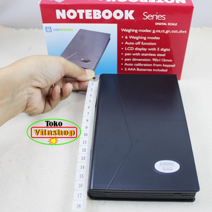 Timbangan emas digital scale 500g/0.01g notebook alat timbang permata