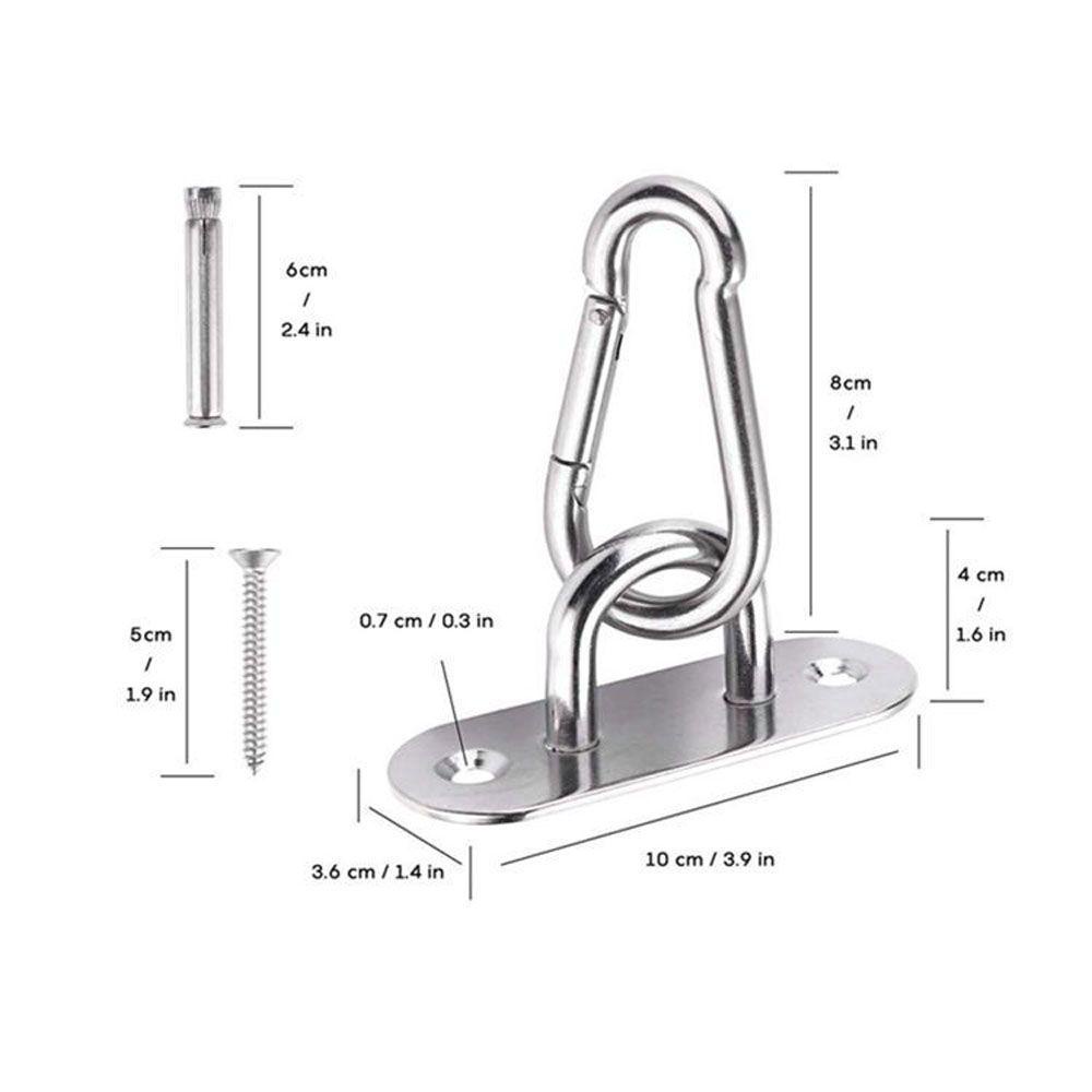 Lanfy Swivel Hook Hardware Gantungan Kursi Ayunan Hammock Aksesoris