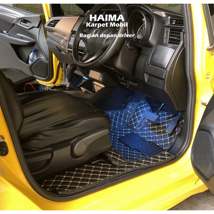 Jual Karpet Mobil Haima Honda Jazz RS 20082013 Fullset Bagasi Shopee