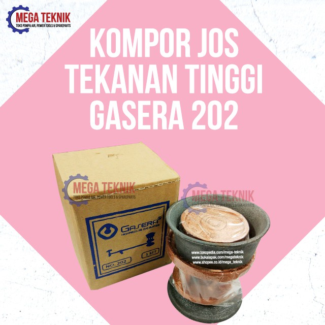 Kompor Jos Tekanan Tinggi Semawar Gas Gasera 202 Kuliner Ayam Goreng Bakso Jos Top