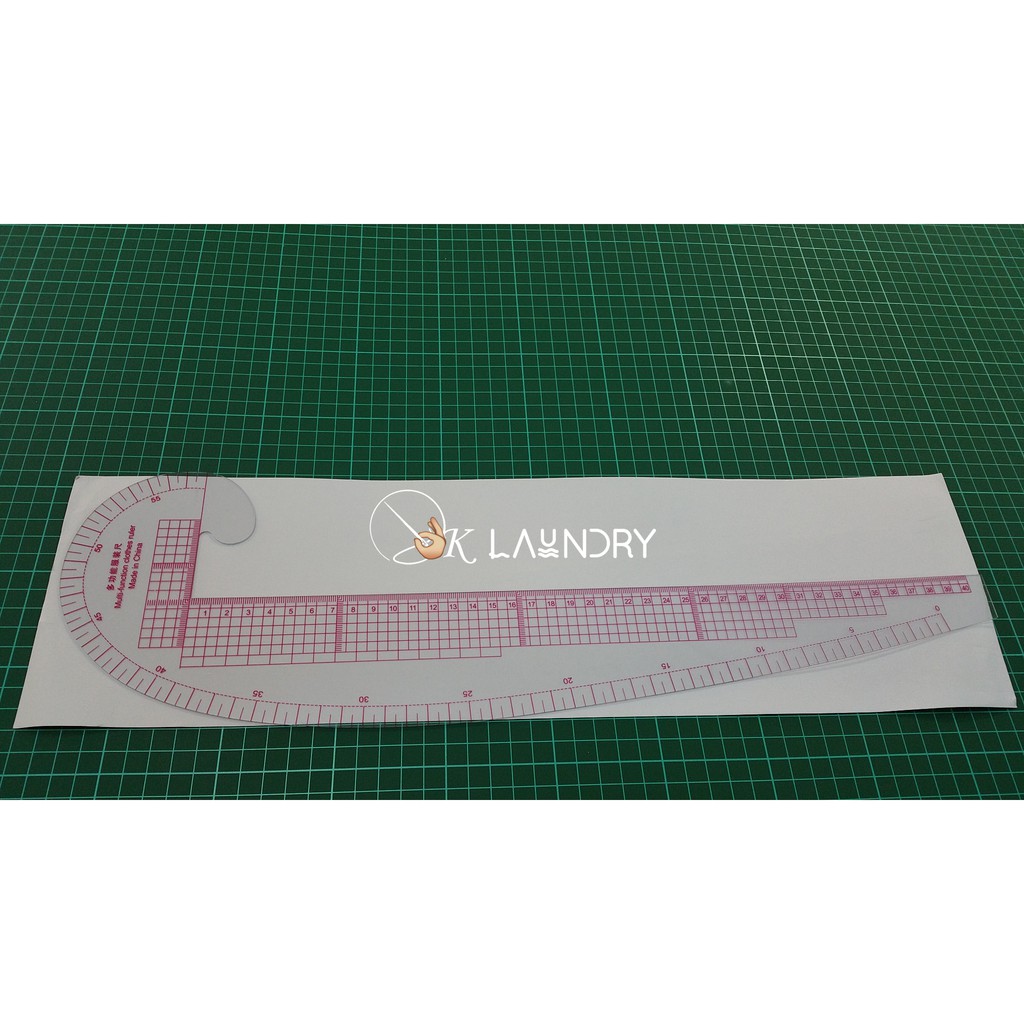 

Penggaris Jahit Menjahit - Penggaris Pola Pattern Baju Lengkung 40 Cm