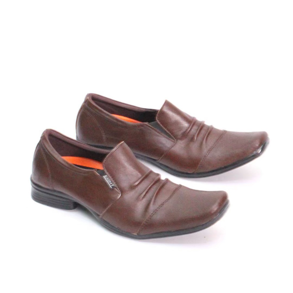 SepatuFormal Pantofel Pria Kulit Asli Casual Formal Pantopel Kerja Kantor Kondangan Guru Pesta Pentopel Fashion Shoes Terbaru Murah Kekinian Original Sepatu Pansus Slip on Cowok