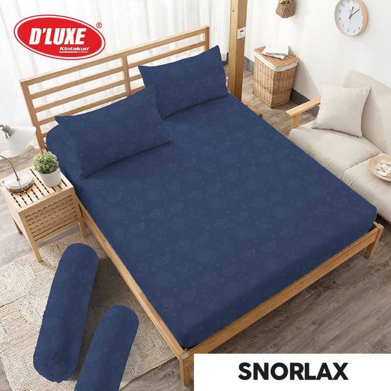 Sprei Kintakun Deluxe Polos Snorlax 180x200