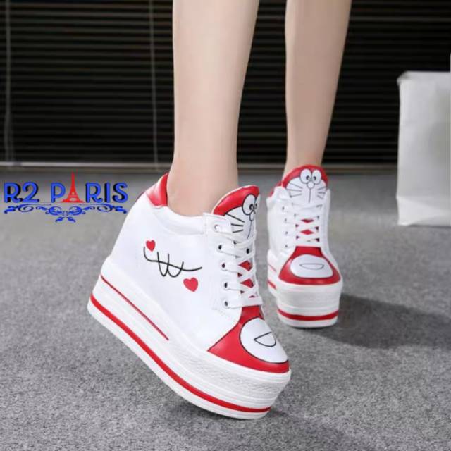 Starr seller wadges tali dora emon ZPT-Sepatu wedges fashion wanita OF-67