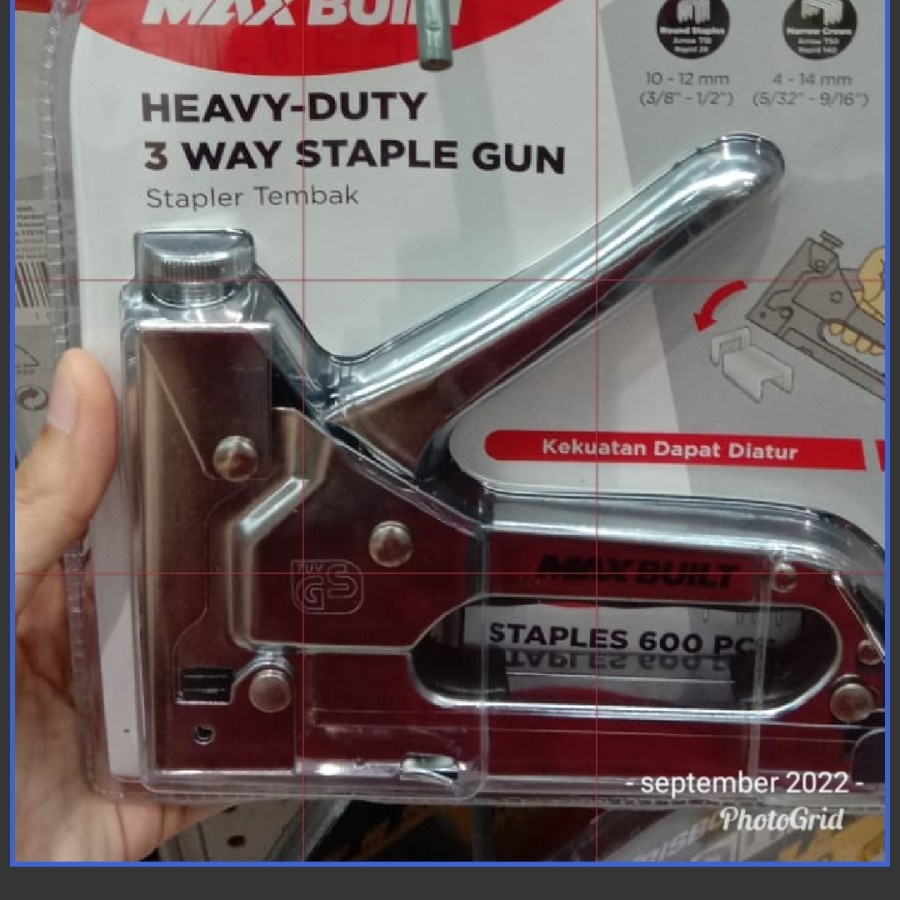 

maxbuilt stapler 3 in 1/ staples