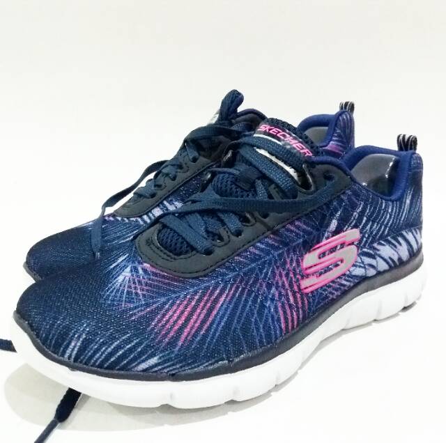 Sepatu skechers flex appeal skechers tali wanita murah