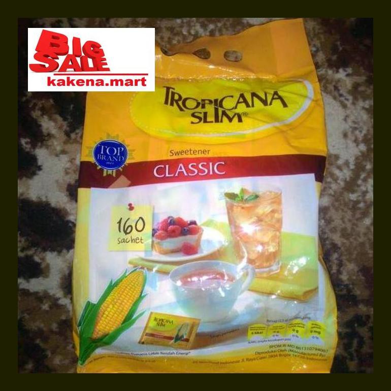 

Mmvitxd Tropicana Slim Classic Isi 160 Sachet S50Drikm