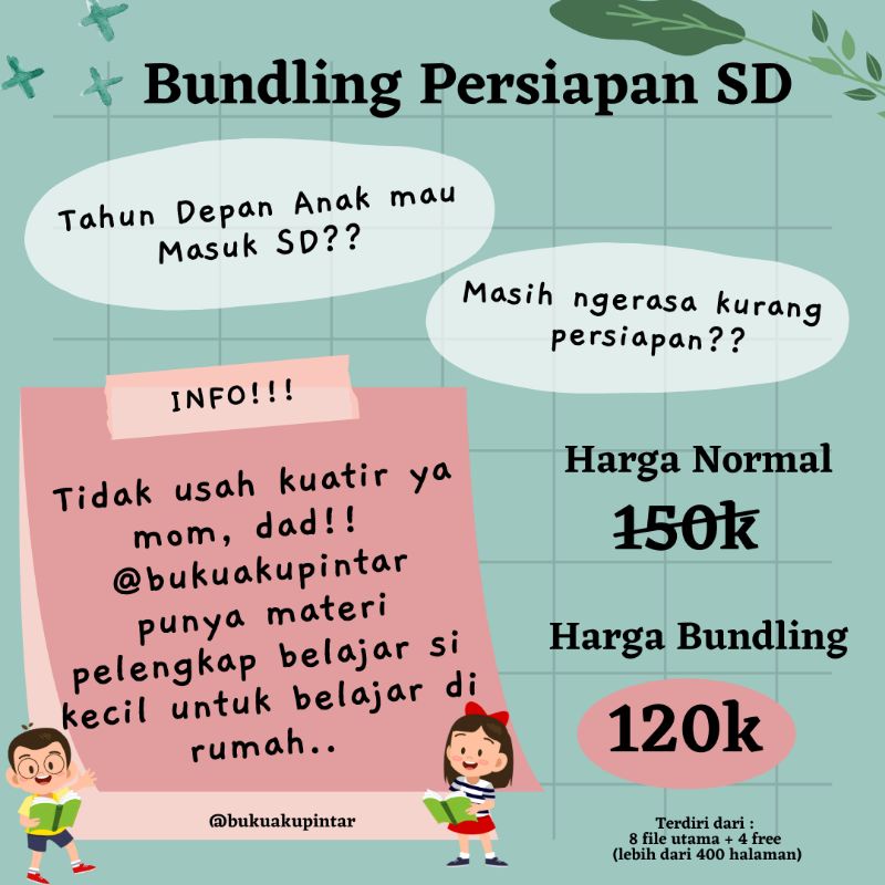 

Bundling persiapan SD