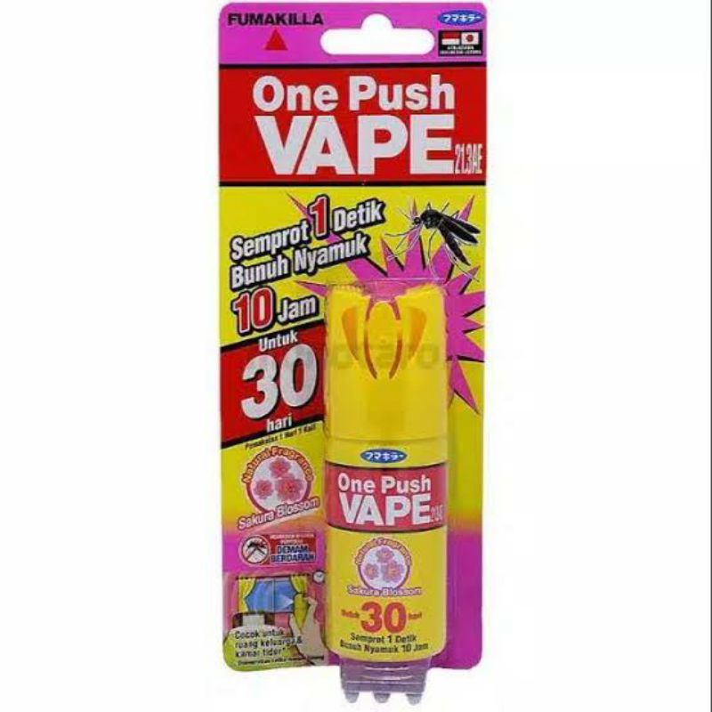 One Push Vape 30 Hari ( Obat Nyamuk Sekali Semprot Anti Nyamuk ) Murah