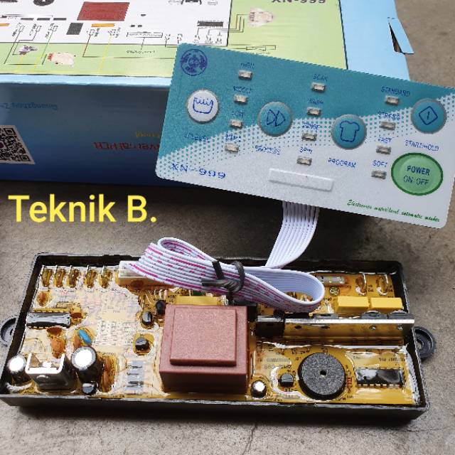 MODUL PCB mesin cuci universal multi -- (MUTU PREMIUM)