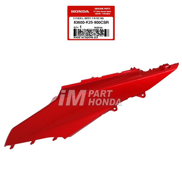 83600-K25-900CSR Cover Body Kiri Beat Fi K25 2012 - 2016 Merah JKT