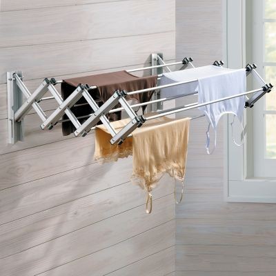 Jemuran dinding lipat besi