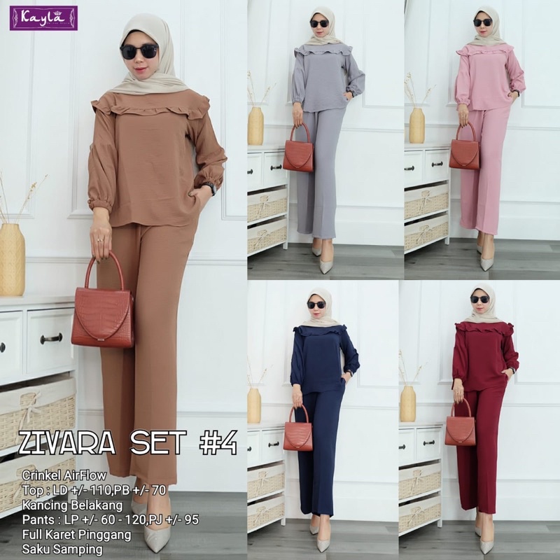 ZIVARA SET ori by KAYLA