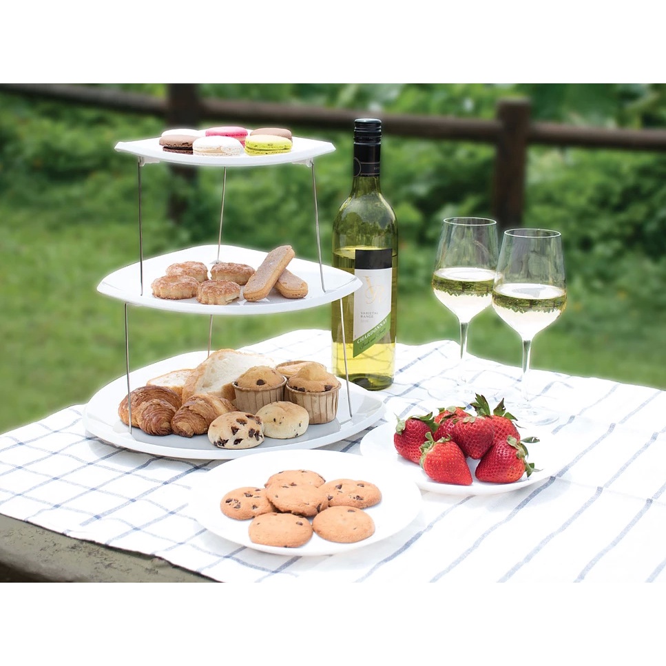 Twist Fold Party Plates - Piring