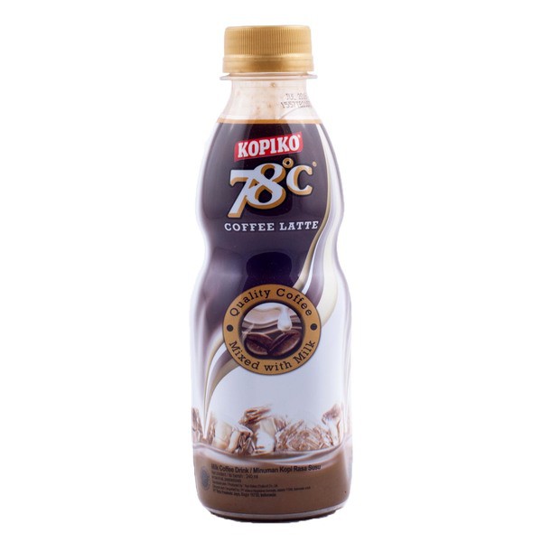 

KOPIKO 78C Coffee Latte 240ml - Minuman Kopi Susu - Botol