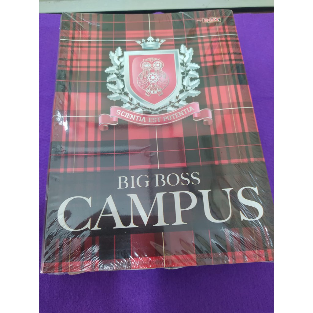 

buku tulis big boss campus 50 lembar per Pack