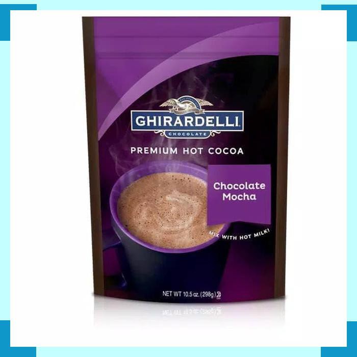 

Ghirardelli Choco Premium Hot Cocoa Chocolate Mocha Drink Kokoa Moka